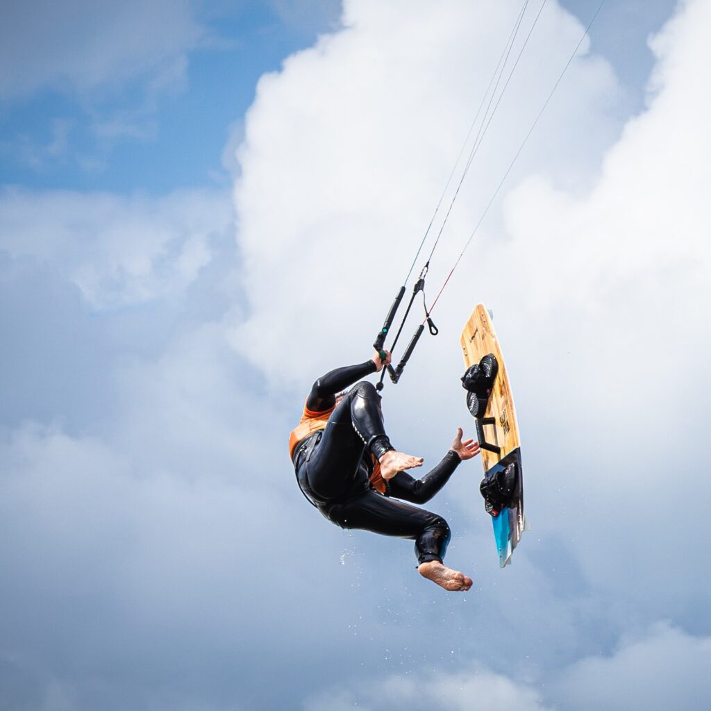 Kite surfing